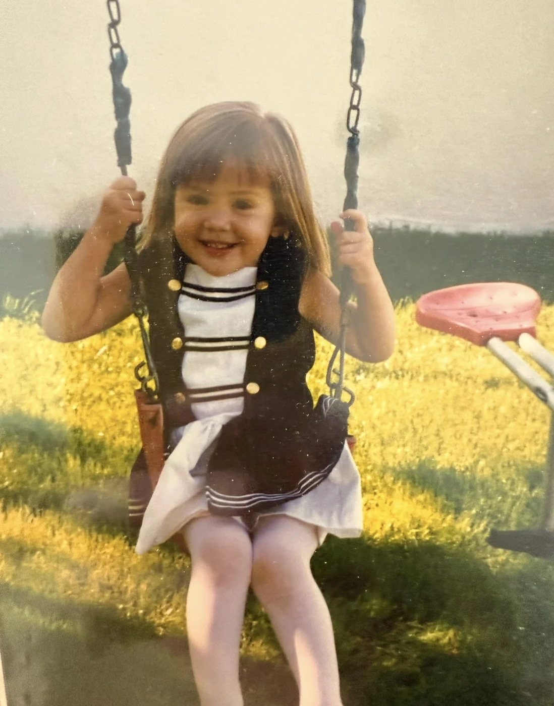 Jackie as a baby