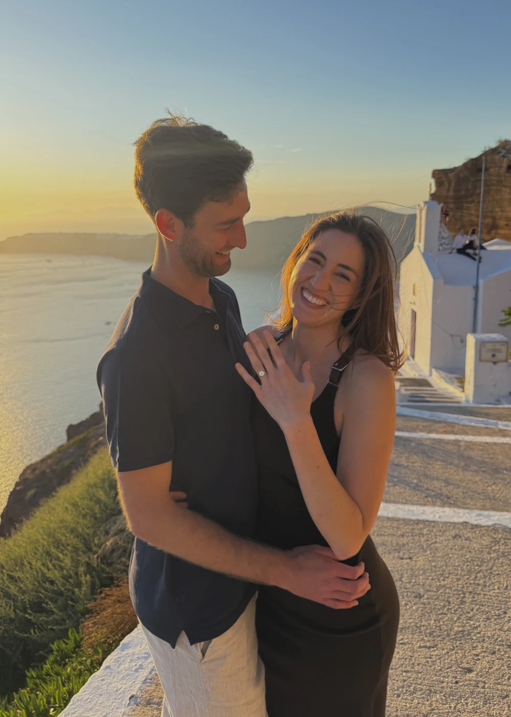 Jackie and Dennis engaged